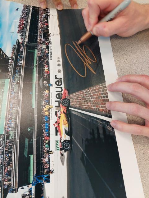 CollectorsDen1's tweet photo. We have newly signed Josef Newgarden Indy 500 Champion 16x20. Supplies are limited.
https://t.co/HcA5i7YHdc https://t.co/fPu28Vktip