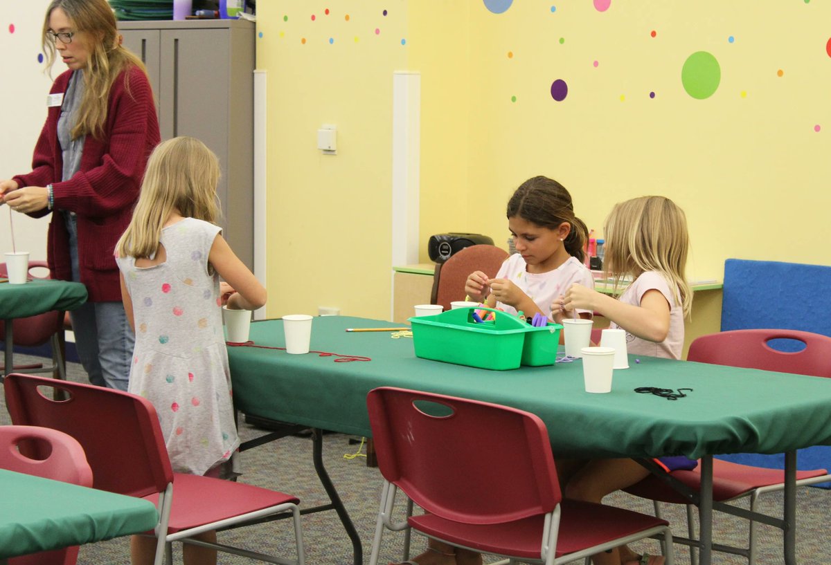 We made telephones while learning about sound and how it travels during Tuesday’s Science Speaks program. Science rules! ⚛️🧪

It’s never too early to start planning for fall! View our calendar to see our upcoming youth programs: wheatonlibrary.org/calendar