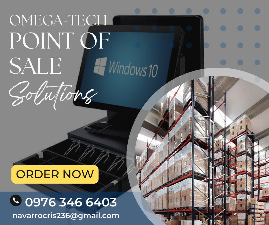 OmegaTechPhp's tweet image. &quot;Efficient, effective, and ready to take your sales to the next level&quot; 

📌 OMEGA-TECH ALL-IN-ONE POINT OF SALE FOR BOUTIQUE; LOGISTICS; WAREHOUSE; BARBERSHOP; SALON

MODULE AND FUNCTIONS
Cashiering Module
Manager&apos;s Module
Back office Module
Report Module

#pointofsale
#pos