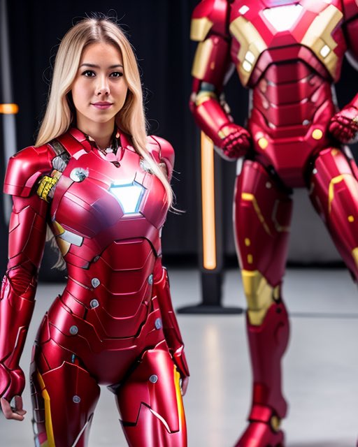 shonel_g's tweet photo. Ho iniziato a giocare con le #AIart. Al momento grazie @get_starryai, ma non solo. #IronMan #irongirl #Marvel #MarvelComics #pinups https://t.co/Hsc682lszI