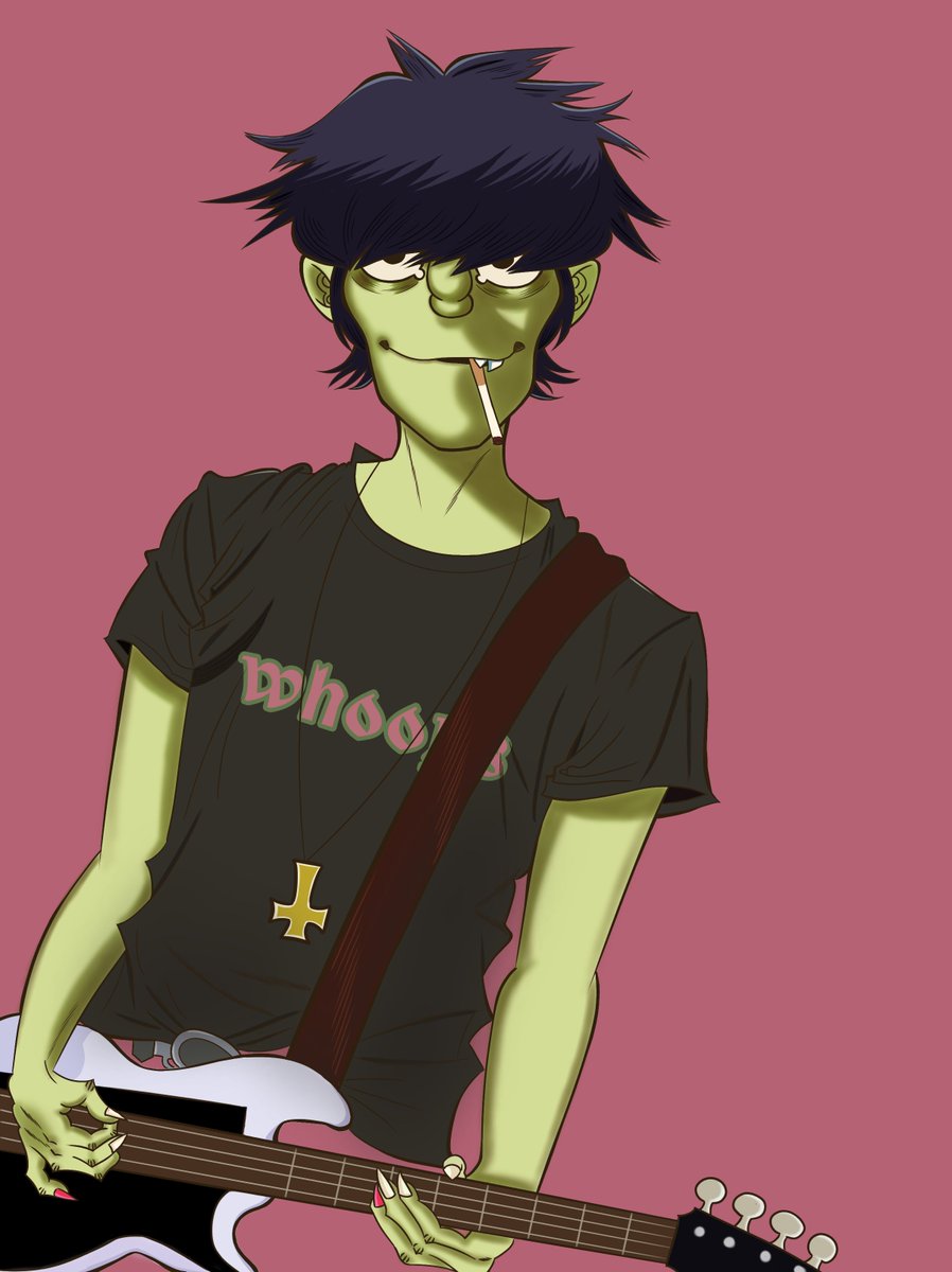 mlxg94's tweet image. #gorillaz #Gorillazfanart #fanart #murdoc #murdoc niccals #doodle #doodleart
#sketch