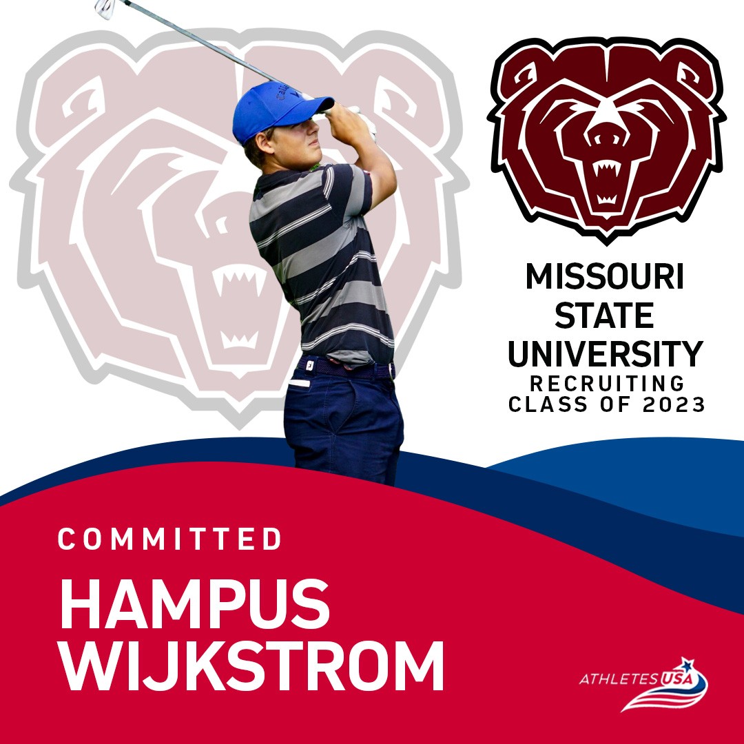 Congrats to Hampus Nilsson on his commitment to University of Cumberlands, Kentuckyin the NAIA ⛳🎓🇺🇸✍ He will join the program in the Fall 2022 💪

Check out his recruiting profile: https://athletesu... instagram.com/p/CwDX-JlN4-y/