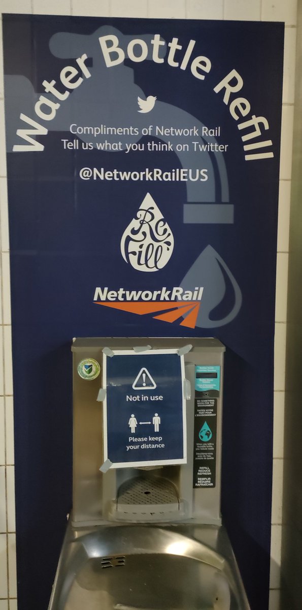 I think you don't fix this so you force me to buy bottled water from one of the many places selling it...<a href="/NetworkRailEUS/">London Euston</a>