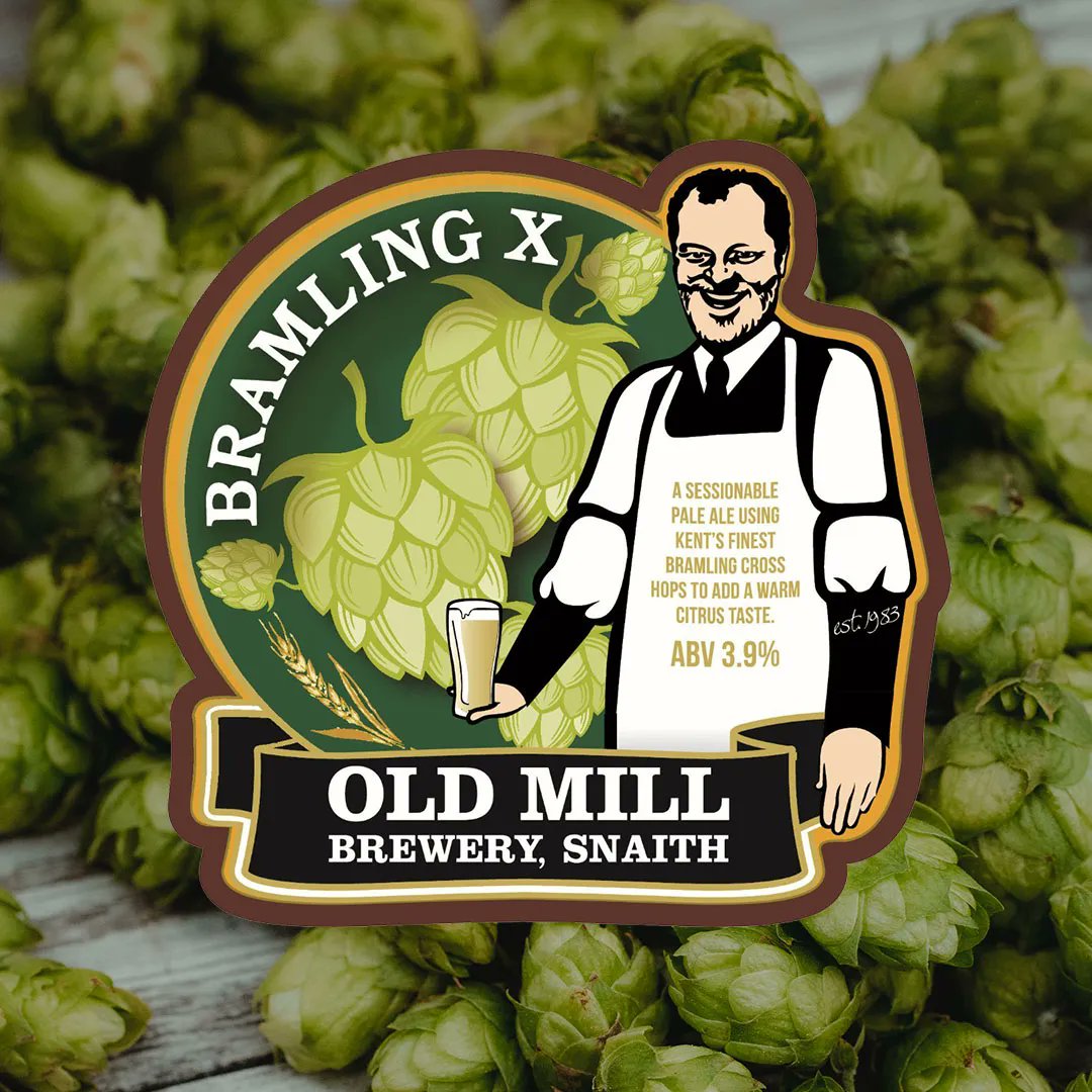 Back by popular demand for a limited time - Bramling X 

This sessionable pale ale is making a limited-time comeback, and is perfect for the sunshine with its tasty citrus finish. Grab yours before it's gone again! 

Available in Cask, Bag in Box and in a pub near you 🍻