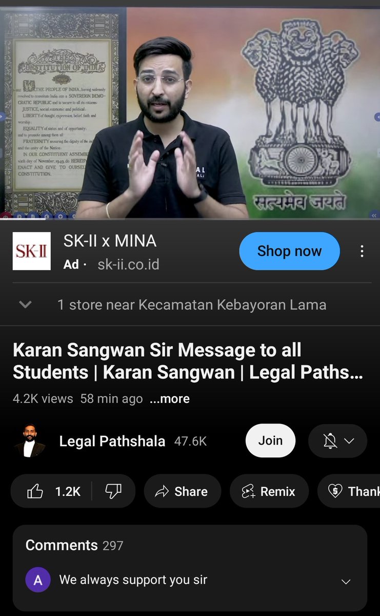 bidambana_bbg's tweet photo. @niiravmodi @Cryptic_Miind @RoshanKrRaii Let us trend #SubscribeLegalPathshala Subscribe #LegalPathshala and help Karan Sangwan sir to connect with all his students.
📎Here's his YouTube channel:
https://t.co/J7kOcpoK2g
🙌Join this organic movement-
Subscribe
#LegalPathshala #SubscribeLegalPathshala