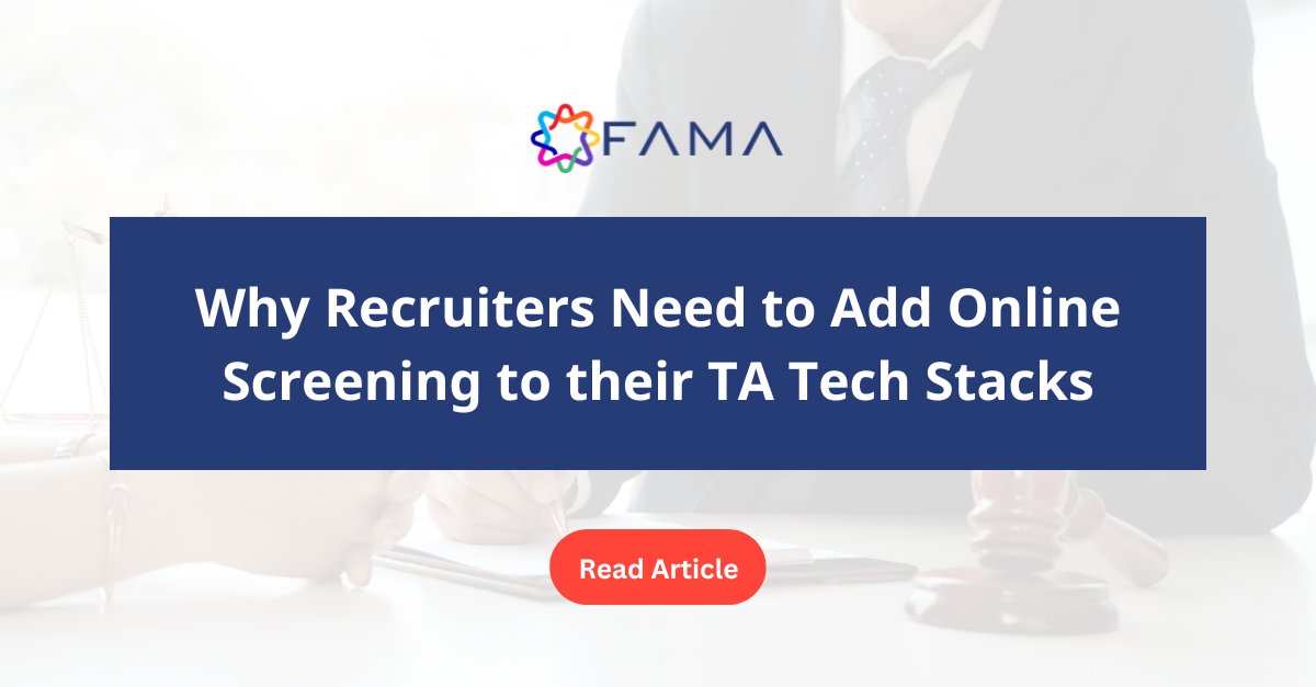 #Hiring managers are Googling and friending candidates on @Facebook – and it’s putting your company at risk. 

3rd-party #OnlineScreening solutions give #hiringteams the insights you need while keeping you compliant.

Learn more: link.fama.io/3qxtCuV