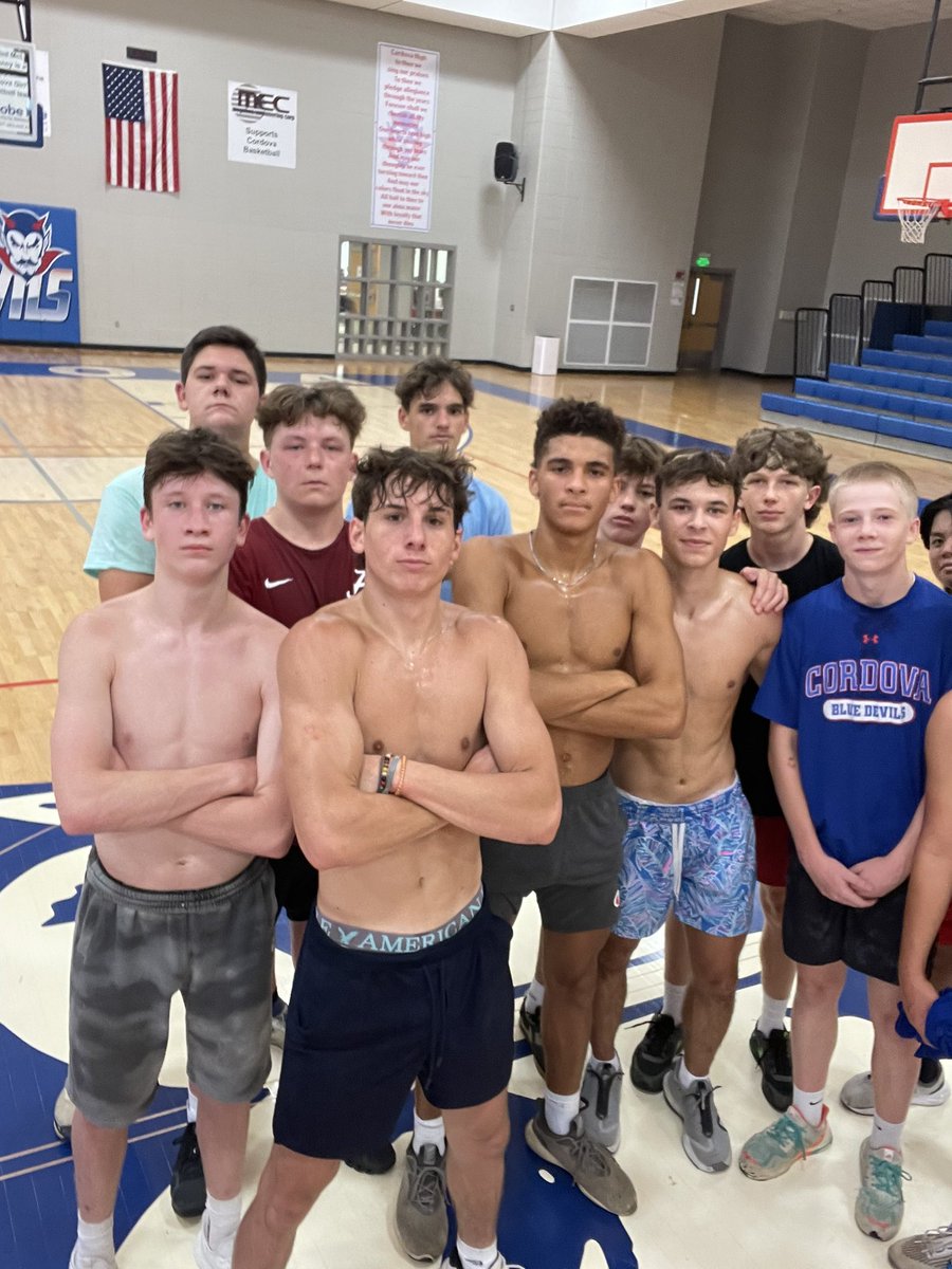 CordovaHoops's tweet photo. ✅ Day 1 of conditioning 

#TPW | #DTD https://t.co/yz0ZOLzgcL