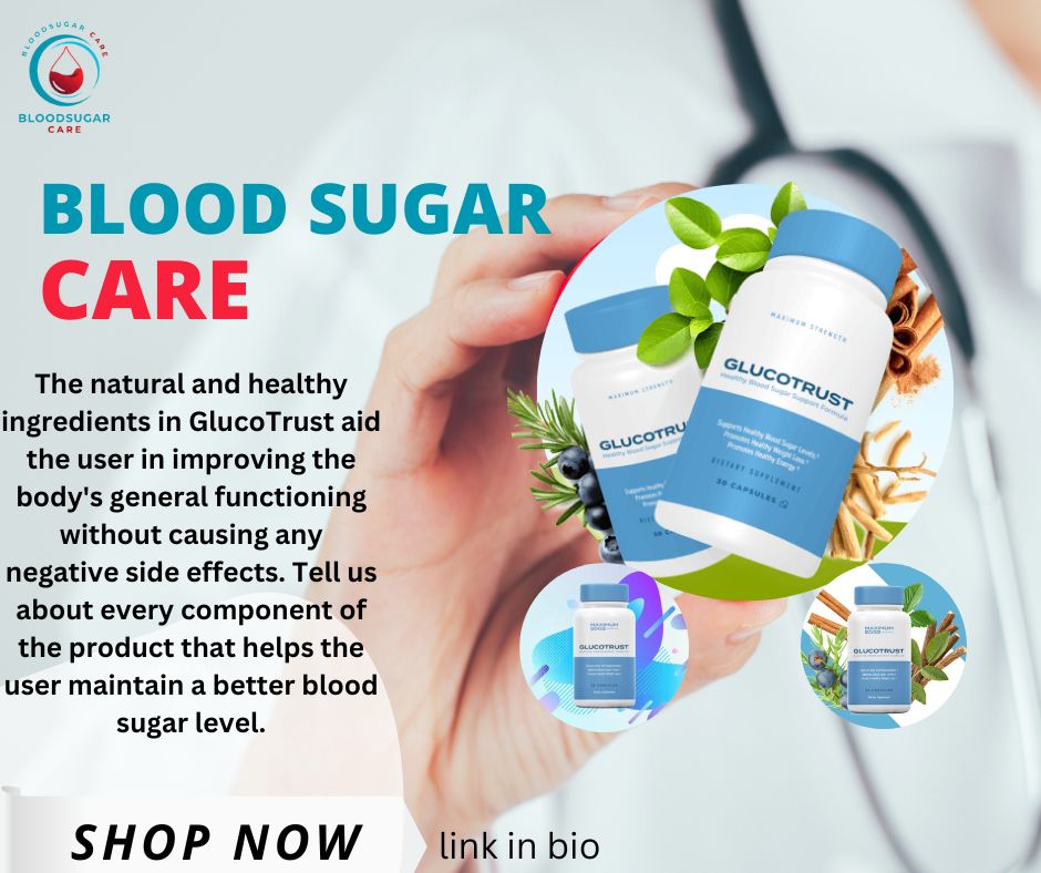 Discover Better Blood Sugar Control with Contact BloodSugar Care Elevate your diabetes management game with BloodSugar Care!📢 Stay in the loop on all things blood-sugar related.Let's make healthy living with diabetes norm! #BloodSugarCare shop now getglucotrustproducts.systeme.io/glucotrust