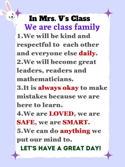 HeatherbraeCSD's tweet photo. Mrs. V’s scholars are a class family! Each morning they say this pledge to start their day. It’s a wonderful thing to be a Husky!!! 💙🐾

#HuskyPride #WeAreLoved #Family https://t.co/EkRs6iYr6l