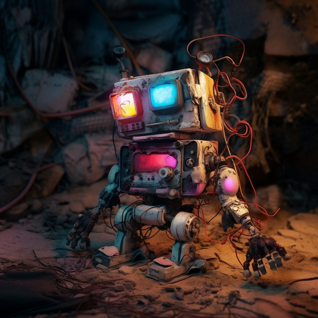 conveyorstudio's tweet photo. @The_DailyAi another day in the mines... 🤖 https://t.co/IrGcoCtpxw