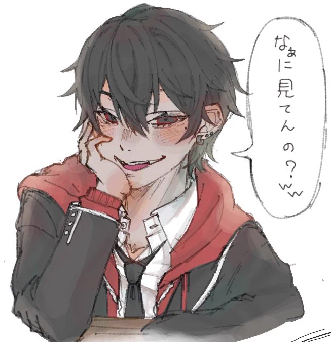 目が合う
#KuzuArt 