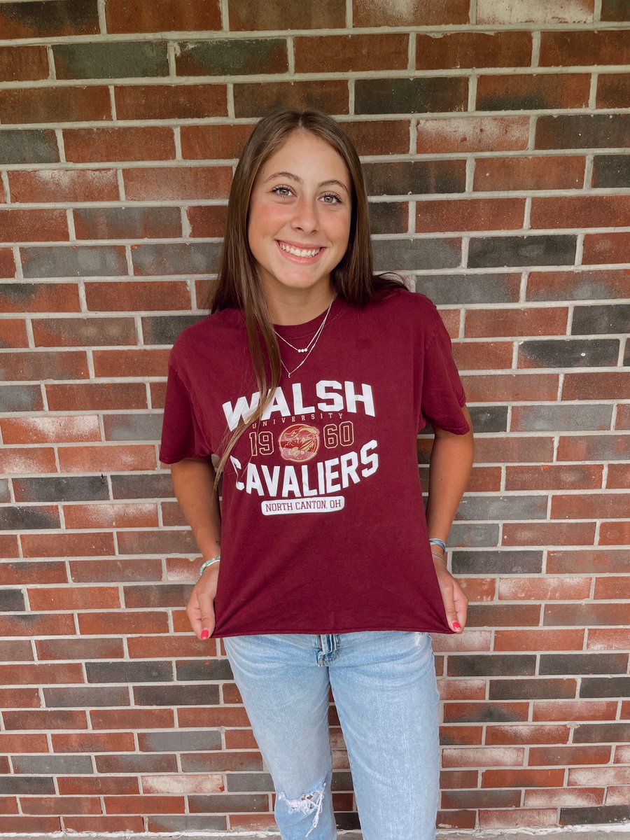 AshlynSeverns's tweet photo. I’m so excited to finally announce that I will be continuing my academic and athletic career at Walsh University! Swords up⚔️ https://t.co/Wyu4ZzDKy3