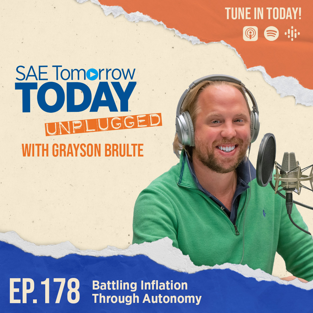Can autonomous grocery delivery trucks help battle inflation? Join @gbrulte as he discusses how grocery stores can utilize #autonomy to save consumers money while building public trust. #SAETomorrowToday sae.to/3QAIiUO