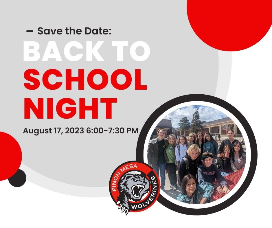 MesaPinon's tweet photo. Hey Wolverine families!! We hope to see you all tonight! @SnowlineJUSD https://t.co/xacetjQ0Yd