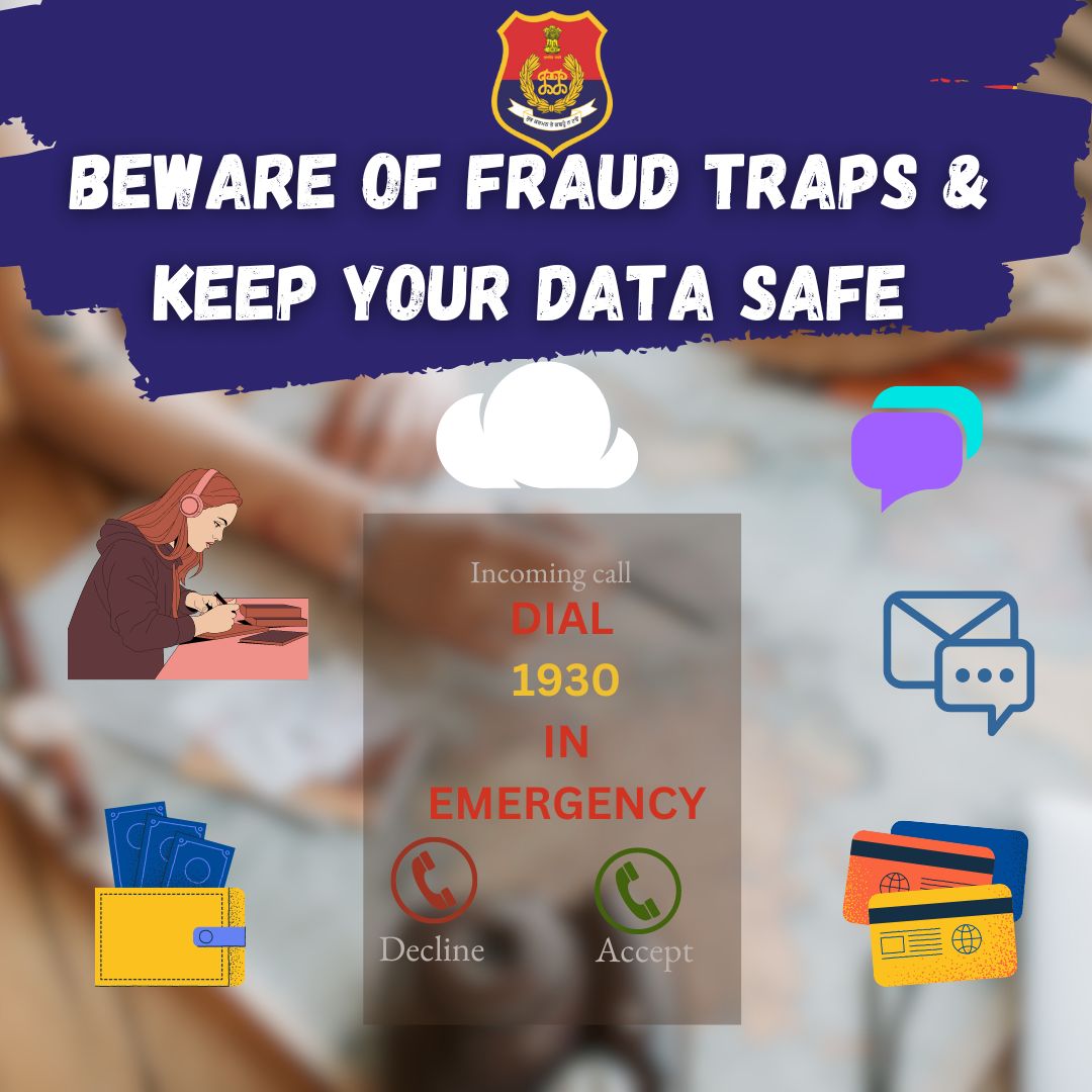 mansa_police's tweet image. Protect your privacy and data. Beware of online fraud. 

Dial 1930 for help.

ਆਪਣੀ ਪ੍ਰਾਈਵਸੀ ਅਤੇ ਡਾਟਾ ਨੂੰ ਸੁਰੱਖਿਅਤ ਰੱਖੋ ।ਆਨਲਾਈਨ ਧੋਖਾਧੜੀ ਤੋ ਸਾਵਧਾਨ ਰਹੋ। 

ਮਦਦ ਲਈ 1930 ਡਾਇਲ ਕਰੋ। 

#CyberSecurity
#CyberHelpDesk