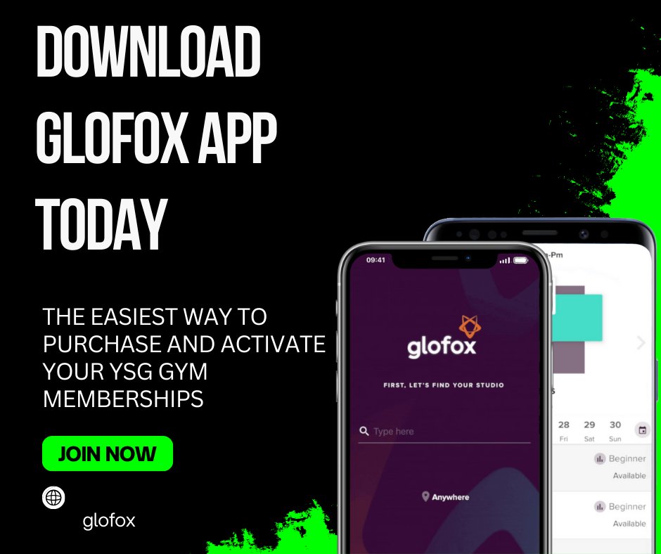YSGgyms's tweet photo. DOWNLOAD GLOFOX TODAY! ⬛✅☝
They easiest way to purchase a YSG GYM membership -

1. Go to your mobile app store ✔
2. Search GloFox ✔
3. Download ✔
4. Once download is complete open &amp; search " Ysg Gym Manchester " ✔
5. Click register ✔
6. Choose your membership! 🙌
#ysggym https://t.co/FvCM5AGTnA