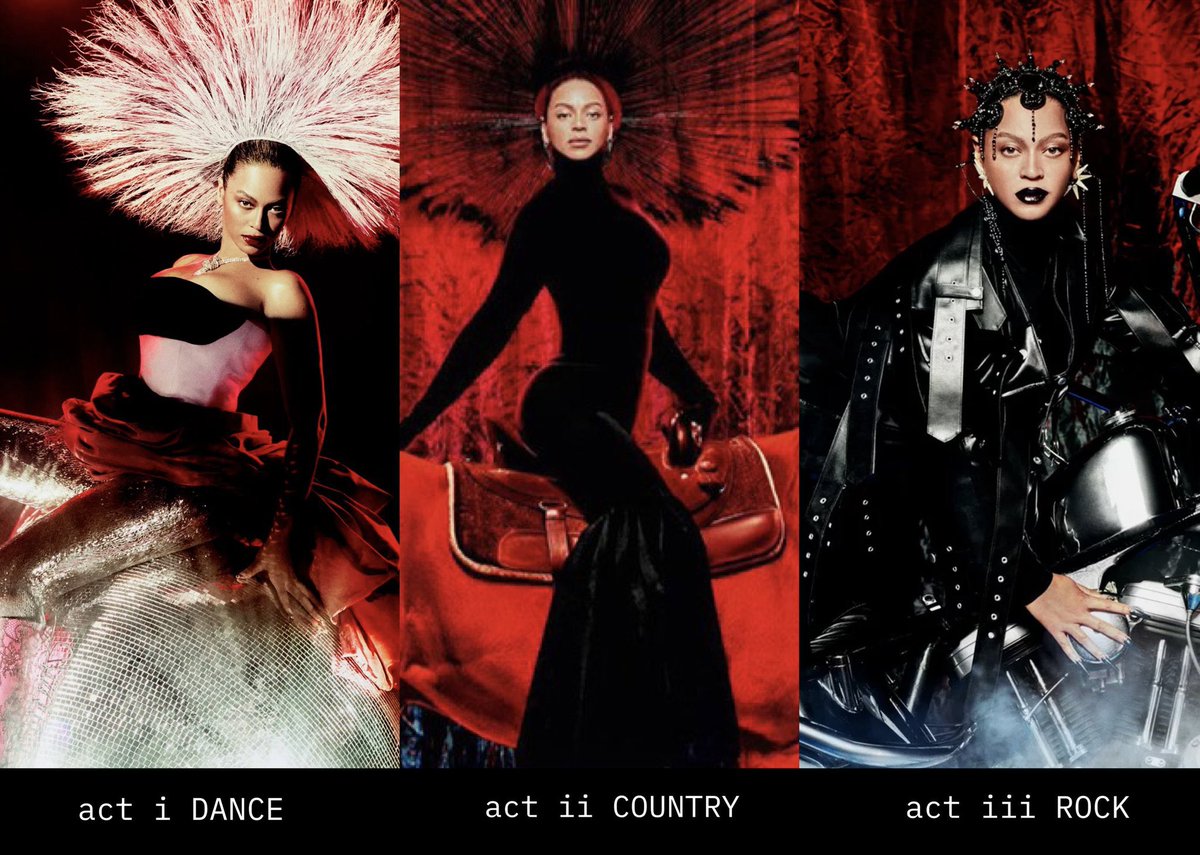 IVE BEEN SAYING IT 😭 she teased all 3 acts in that british vogue shoot