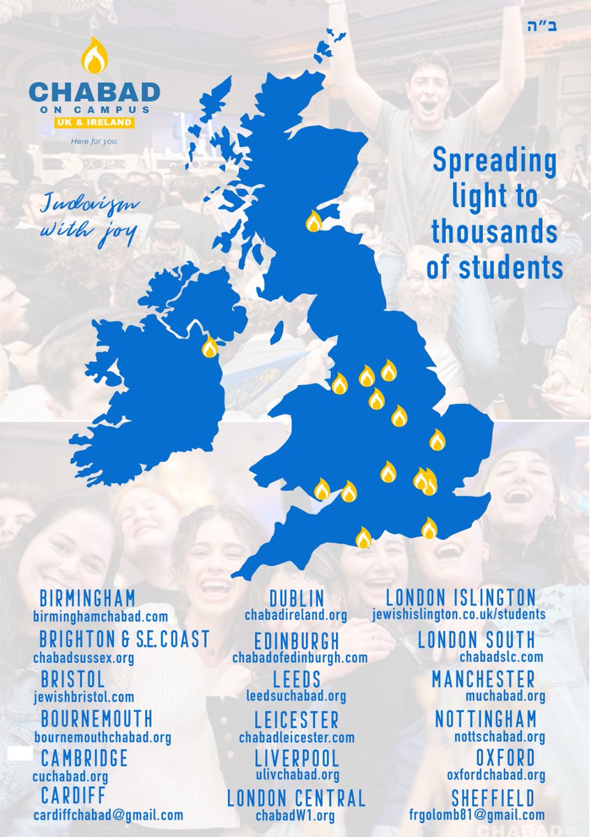 Mazal Tov to all those getting their A Level results today!
If life's journey is leading you to uni, be sure to get in touch with your local <a href="/ChabadOnCampus/">Chabad on Campus International</a>, so we can welcome you.
If life's journey is leading you elsewhere, <a href="/Chabad/">Chabad.org</a> also has its doors opened wide to welcome you.