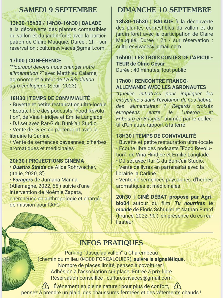 FMetamorphoses's tweet image. Un très beau voyage en perpective autour de nos terres nourricières dans le pays de #Forcalquier les 9/10 septembre #Jusquauvallon