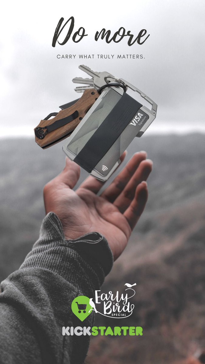 GPCA Wallet on Kickstarter 🔥grab your early bird special 
kickstarter.com/projects/gpca/…

#Wallets #EverydayCarry #WalletStyle #MinimalistWallet #FashionAccessories #WalletUpgrade #WalletEssentials #QualityWallet #ElegantAccessories #SmartWallet #LuxuryWallet #SlimWallet