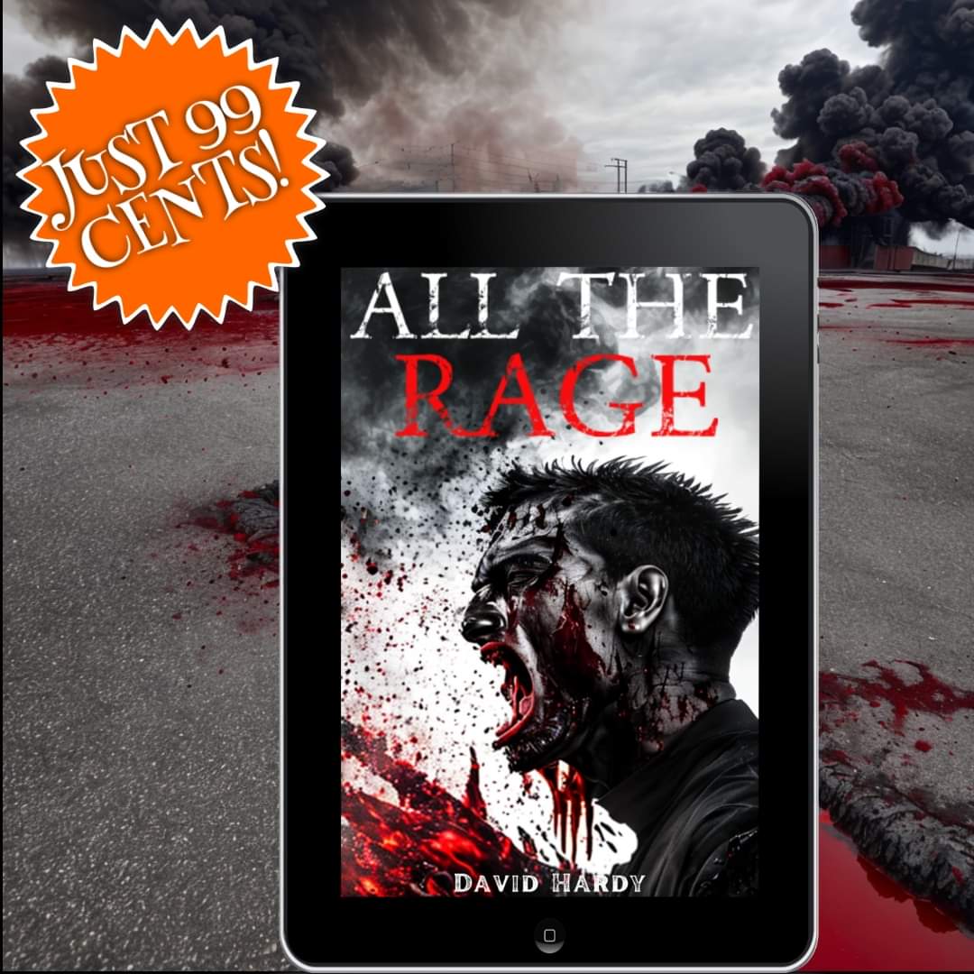 Mark your Calendars!!!!!!!! This Saturday, 08/19, ALL THE RAGE will be less than a $1. This weekend #booksale will end Monday! #booksofinstagram #bookstagram #booksofig #extremehorrorbooks #indieauthor #indiebooks #flashsale #booktwt #booktwitter