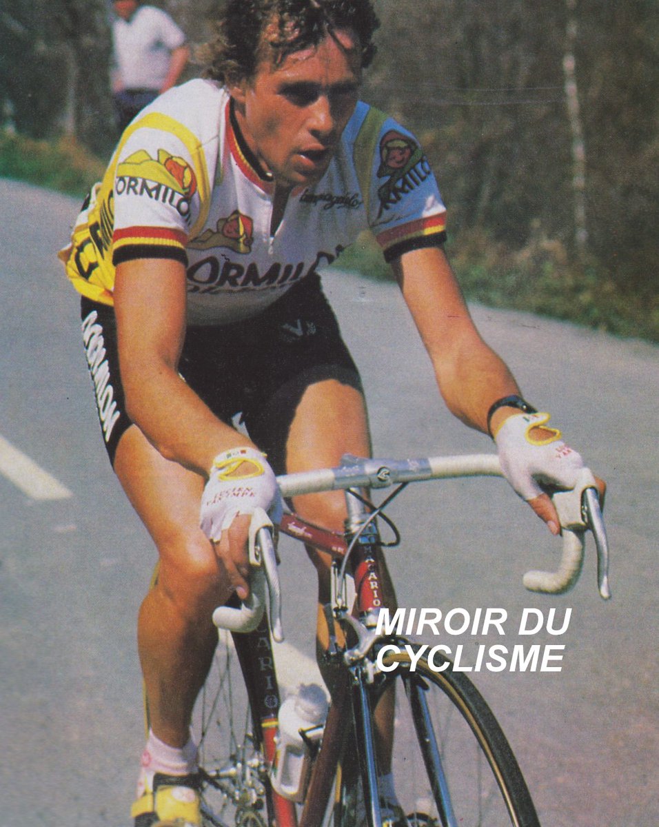 Miroir2Cyclisme's tweet photo. Lucien Van Impe, 10 ans après sa victoire dans le Tour 1976, 11ème du CG final de La Vuelta 1986 !

#LucienVanImpe, 10 years after his victory in the 1976 Tour, 11th in the final GC of #LaVuelta1986 !

📸 MC
#VanImpe #LaVuelta1986 #LaVuelta #cyclisme #cycling #ciclismo https://t.co/erxqxJxERk