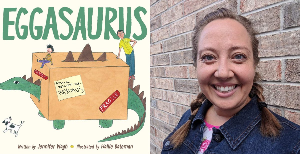 Join us this Saturday, Aug 19, at 10:30 am CST for storytime reading with <a href="/JenniferWagh/">Jennifer Wagh</a> as she reads "Eggasaurus."

Register Here: ow.ly/pLW250P5o3e