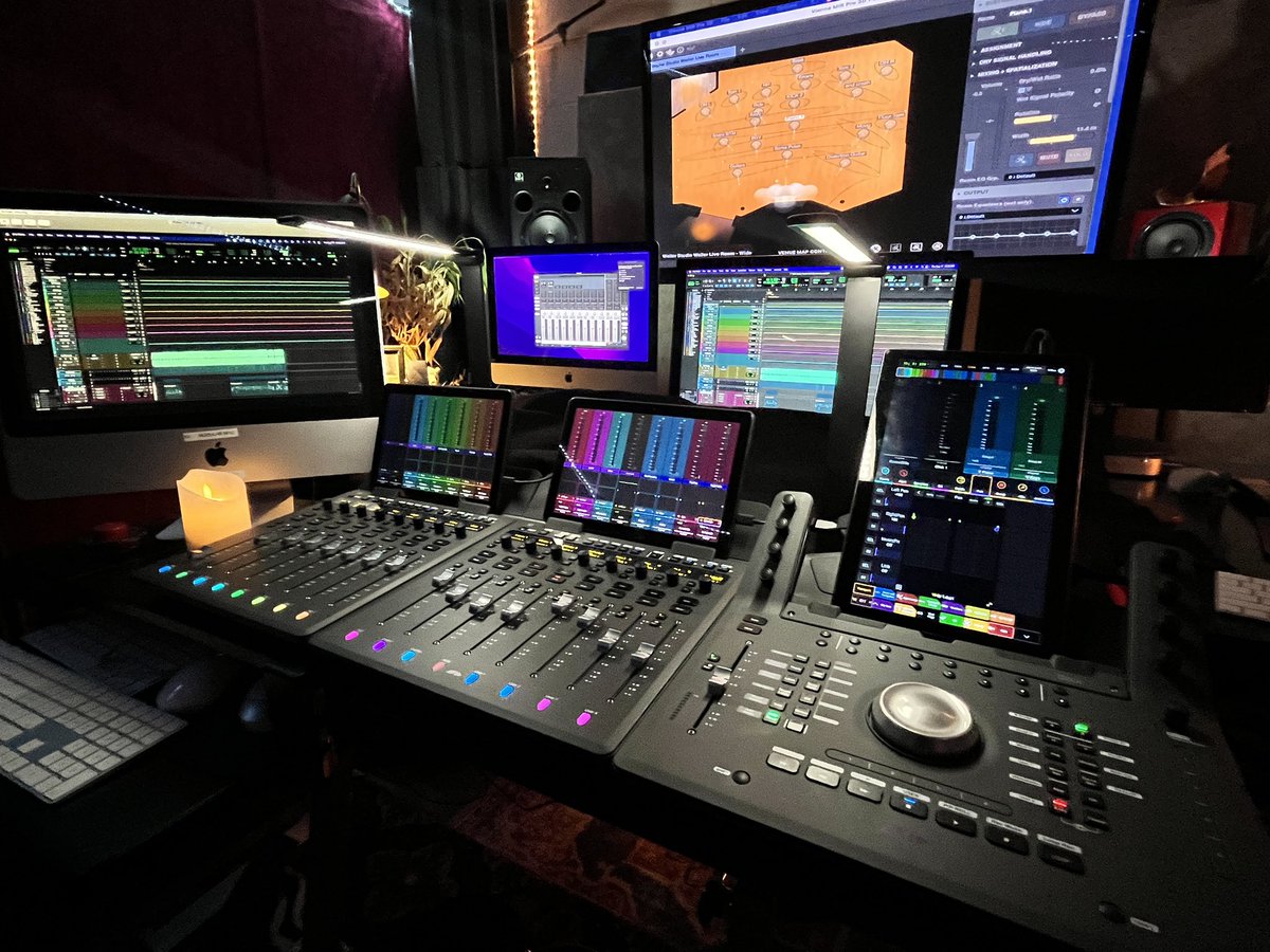 IamAntRodriguez's tweet photo. At the final 10 percent hereβ¦today we ride some faders for final touches! #studiosession #studiosesh #epichomerecordingstudio #anthonyrodriguez #walksoundstudio #avidprotools #avids1 #aviddock #viennamirpro #musicproduction #musicproducer #fyp https://t.co/Fj1Dxm1nQ9