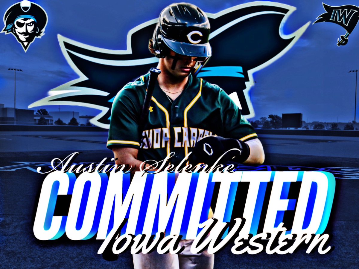 selenke's tweet photo. I’m very excited to announce my commitment to Iowa Western! Extremely thankful for my family, coaches, and teammates who have supported and guided me along the way to achieving my dream. #SailsUp https://t.co/H1jfVVQ58L