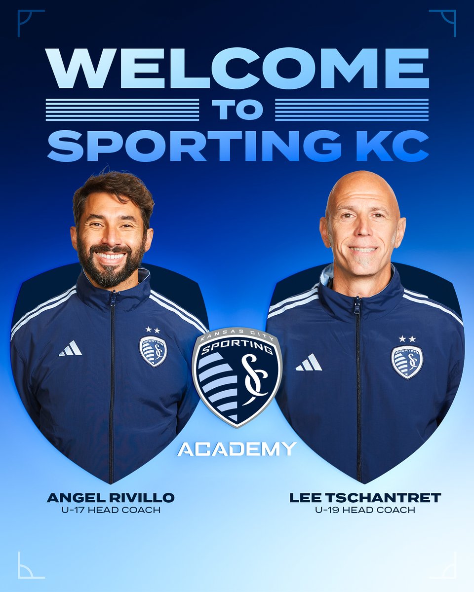 🔷 Welcome to the club! 🔷

Angel Rivillo and Lee Tschantret have been named to the #SportingKC Academy coaching staff ahead of the 2023-24 season!

🔗 sportingkc.com/news/sporting-…