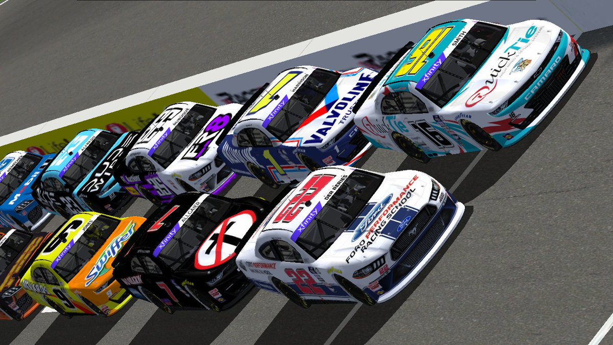 IVANCARMock's tweet photo. โฑ๏ธ #IXS Qualifying โฑ๏ธ
@Hunter15500294 is the fastest around Watkins Glen & takes the pole position!
@IsThatJonesBoi completes the front row.
@trmtjfan4519 & @animeracer9v2 in row 2, @ImThinky & @kleinstadtatze in row 3.
#Sunoco200 https://t.co/OwSHk60qR9