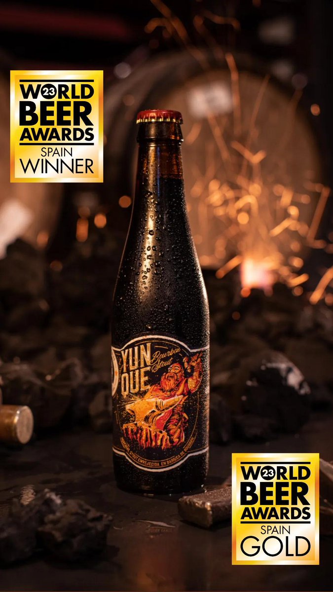 CervezaLaVirgen's tweet photo. Muy contentos con los @worldbeerawards 2023!!
🍻🍻🍻🍻🍻🍻 https://t.co/WxRqSNbGGi