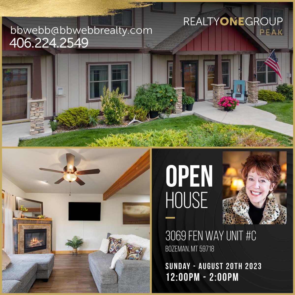 bb_webb's tweet image. Please join me at this lovely property this Sunday from 12-2pm. Location, location and stellar pricing at $515.000!

#bozemanrealestate #realtyonegroup #openhousesbozeman #gallatincountyrealestate