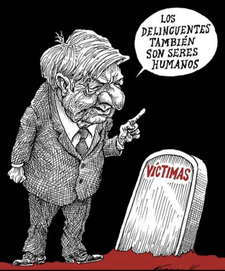 erickguerrerotv's tweet photo. UNA CRUEL CARICATURA pero que refleja nuestra triste realidad.

Debemos preguntarnos seriamente: ¿el Presidente realmente está en sus cabales?

Habría que consultar a los expertos pero me da la impresión que un examen psicológico, no lo pasa.

Varias cosas de las que dice o hace no son normales. 

Y esa negación enfermiza y constante de la realidad, tampoco.
