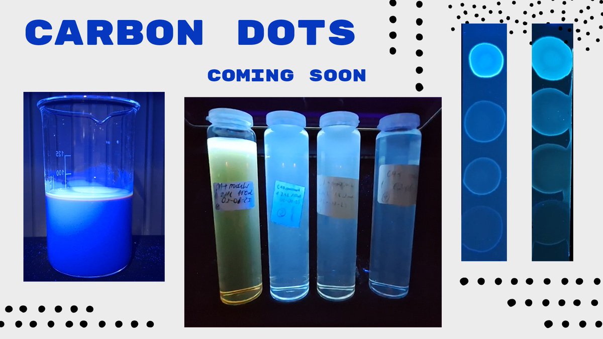 #CarbonDots have gained attention due to their potential applications in areas such as bioimaging, energy storage, and catalysis. Their unique properties and #biocompatibility, make them ideal for #3D printing !We start synthesis of CDs from citric acid🍋 #OrtylPhotoLab