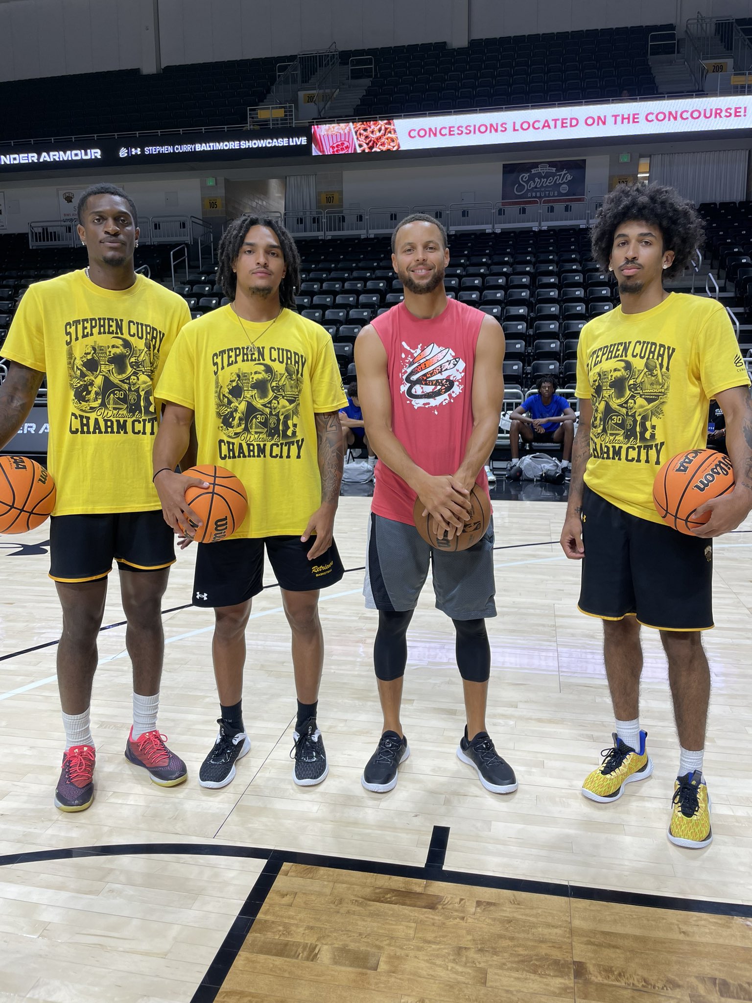 Stephen Curry Returns To UMBC For Exclusive Basketball Showcase On Aug. 17