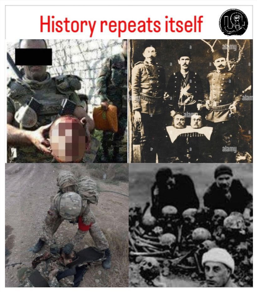 ArmenKaroAssoc's tweet photo. As the world turns a blind eye, Azerbaijan seeks to obliterate Artsakh's Armenian population, echoing the horrors of 1915. This isn't just history; it's happening now. Our duty is clear: we must rally to protect our family in Artsakh. #NeverForget #StandWithArtsakh https://t.co/bZTUvt1SRm