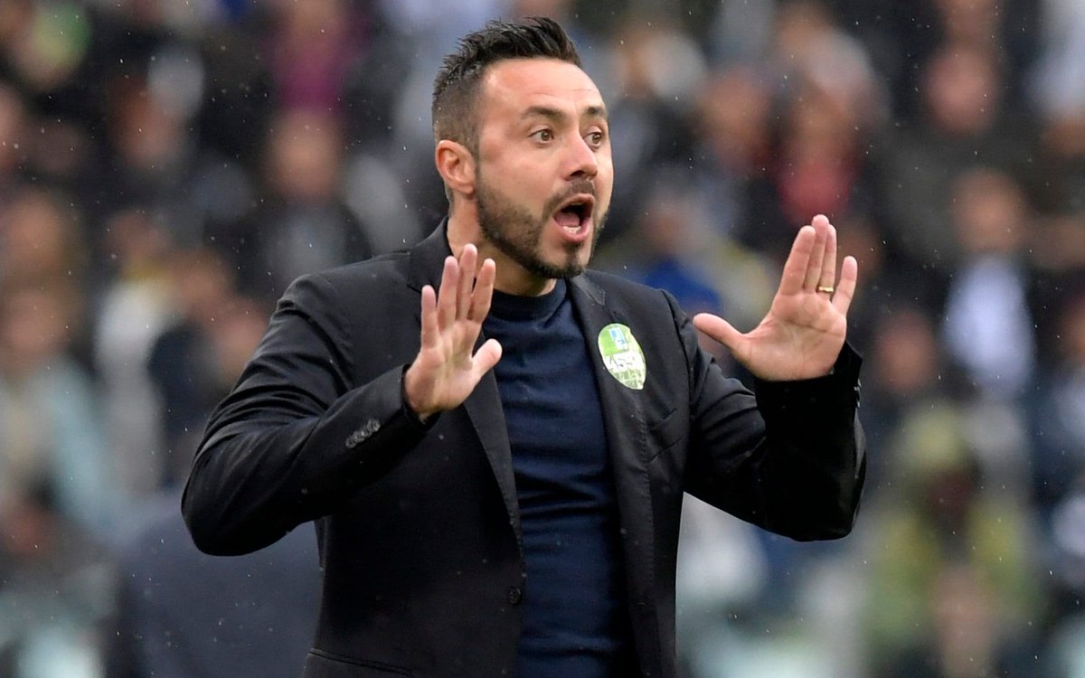 futboltherapist's tweet photo. "Jugar hacia donde la presión viene (puede ser indirectamente a través de un 3er hombre) es a menudo la forma más efectiva de eliminar rivales."

- Roberto De Zerbi 🇮🇹 - https://t.co/XboMr1on5s