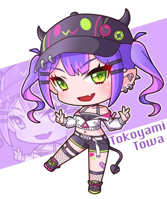 トワ様 #TOWART #常闇トワ 