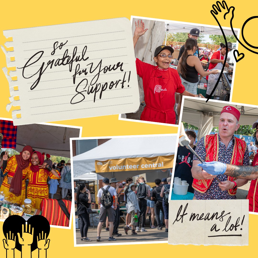 Cheers to our incredible volunteers during National Volunteer Week! Your dedication makes Edmonton Heritage Festival shine. Excited to see you at Heritage Festival 2024 for more unity and diversity. Thank you! #VolunteerAppreciation #CommunityUnity