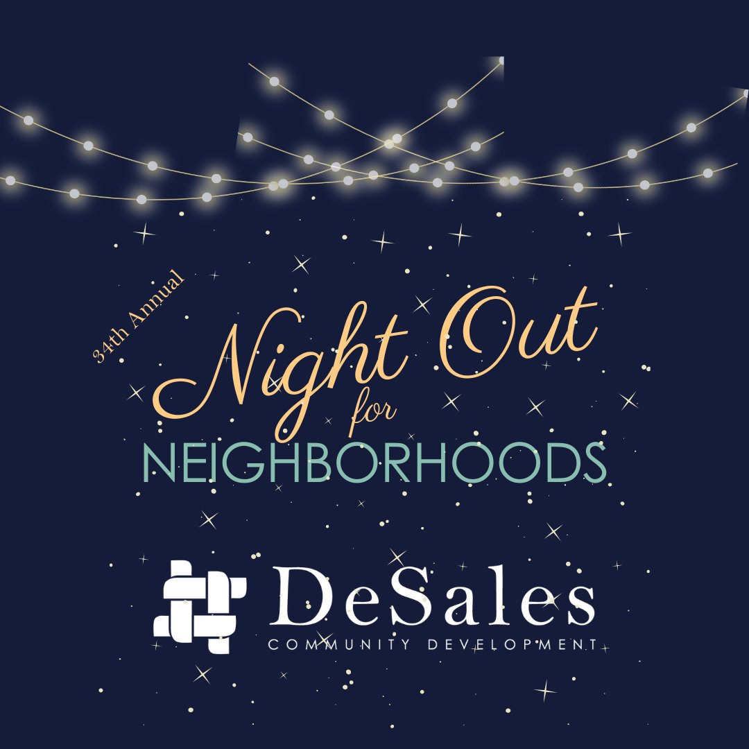 🌟 Get ready for the night of the year!

Secure your tickets for DeSales's Night Out for Neighborhoods happening on October 12th at @sqwires1415 🏘️ It's an unforgettable night that you don't want to miss 
🎟️ ➡️ bit.ly/nofn-2023