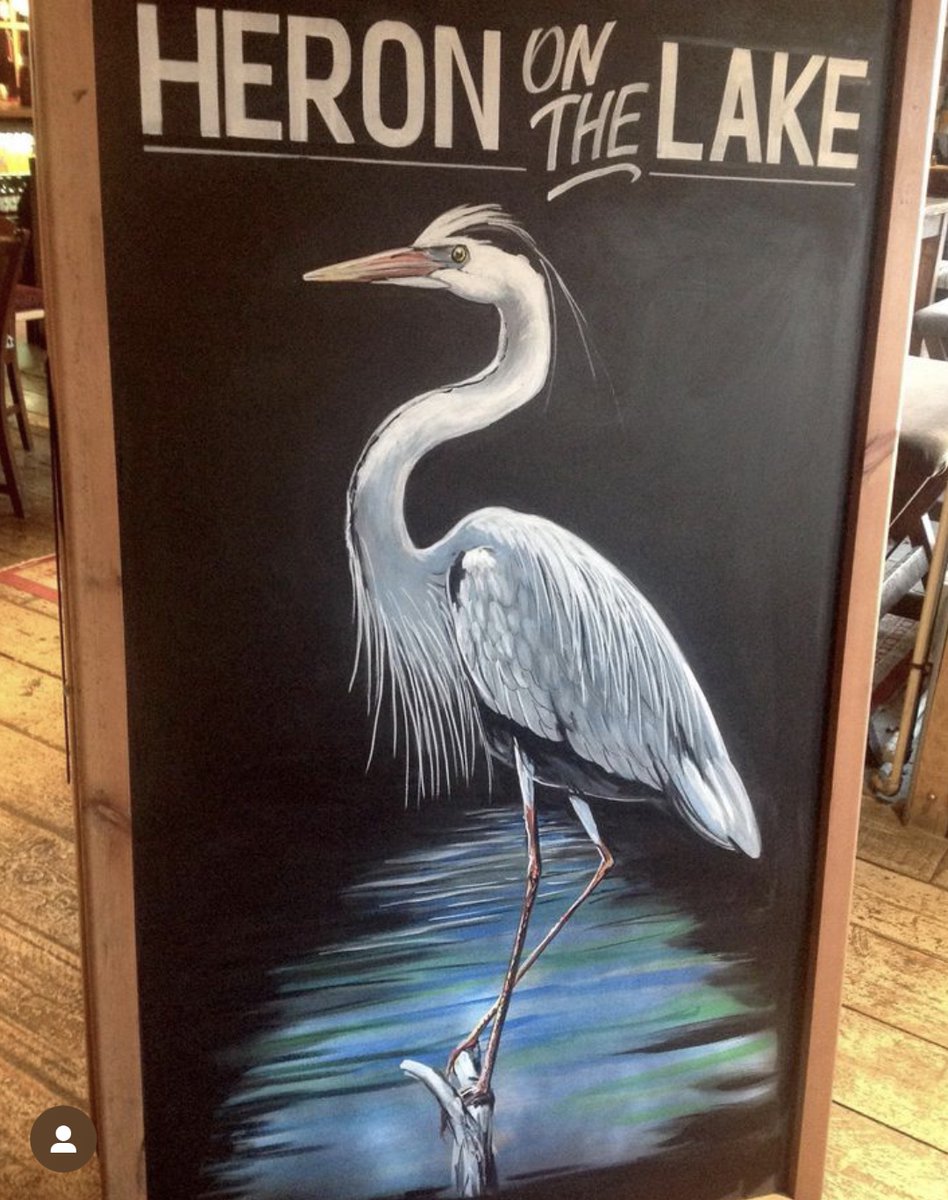 ChalkboardsArt's tweet photo. #chalkboardartist #pubs #business #blackboard #artist #heron #wetherspoon #greeneking https://t.co/RrXisjy4yS