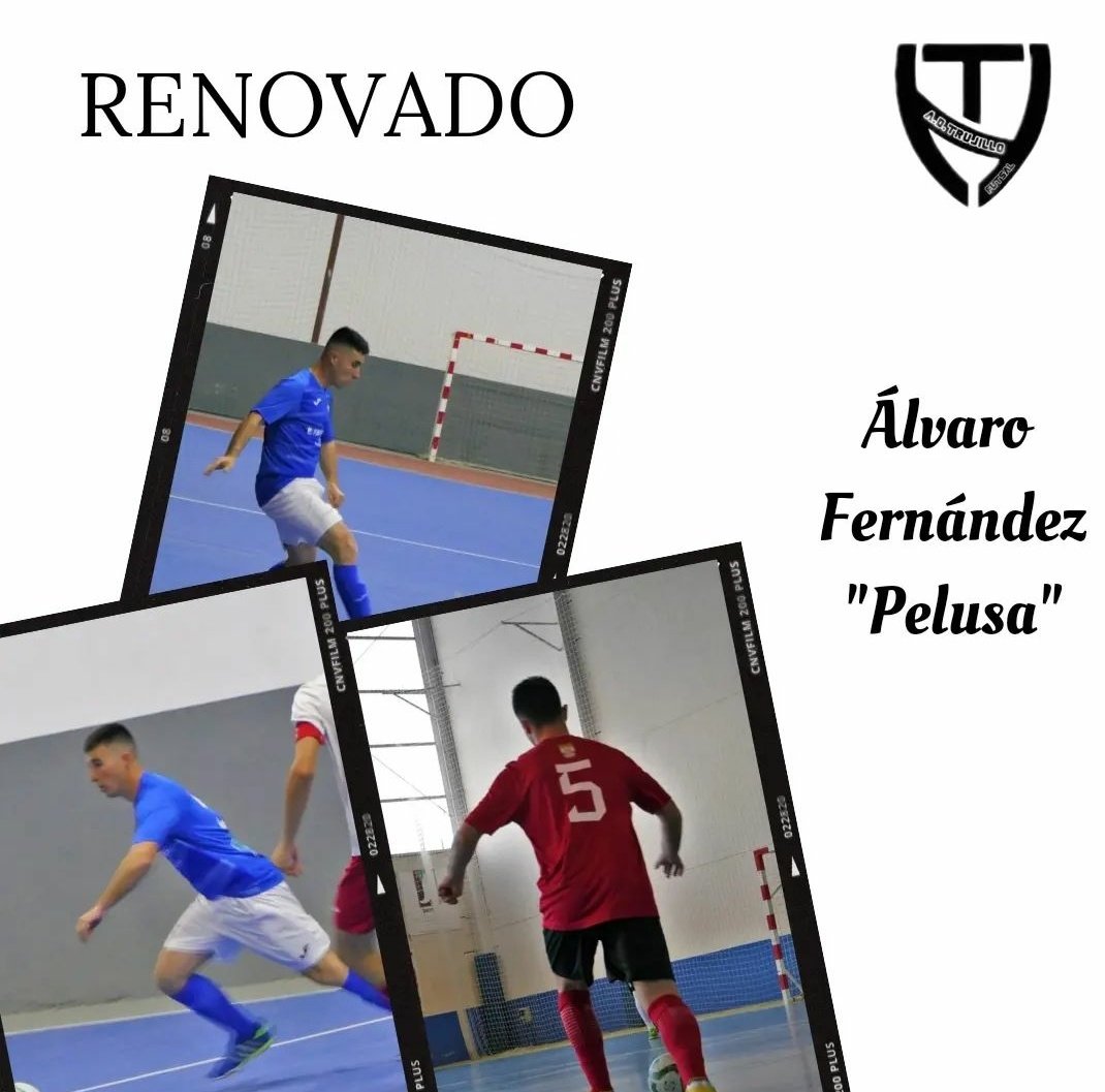 🚨 RENOVACIÓN 🚨

Álvaro Fernández "Pelusa", renueva para una temporada ilusionante.

Jugador de la casa, con él ganamos en picardía, polivalencia y compañerismo  🫡💪🏻

#TrujilloEsDeSala💙❤️