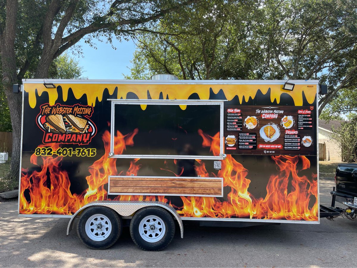 EMCIDTX's tweet image. The Webster Melting Company expanded its business, adding a 2nd food truck to its lineup. Stop in for grilled #cheese at @BackPewBrew at 26452 Sorters McClellan Rd. tonight, Aug. 17, or DECA Beer Company on Fri., Aug. 18 at 25428 Loop 494 in Porter. #GrilledCheese #FoodTruck