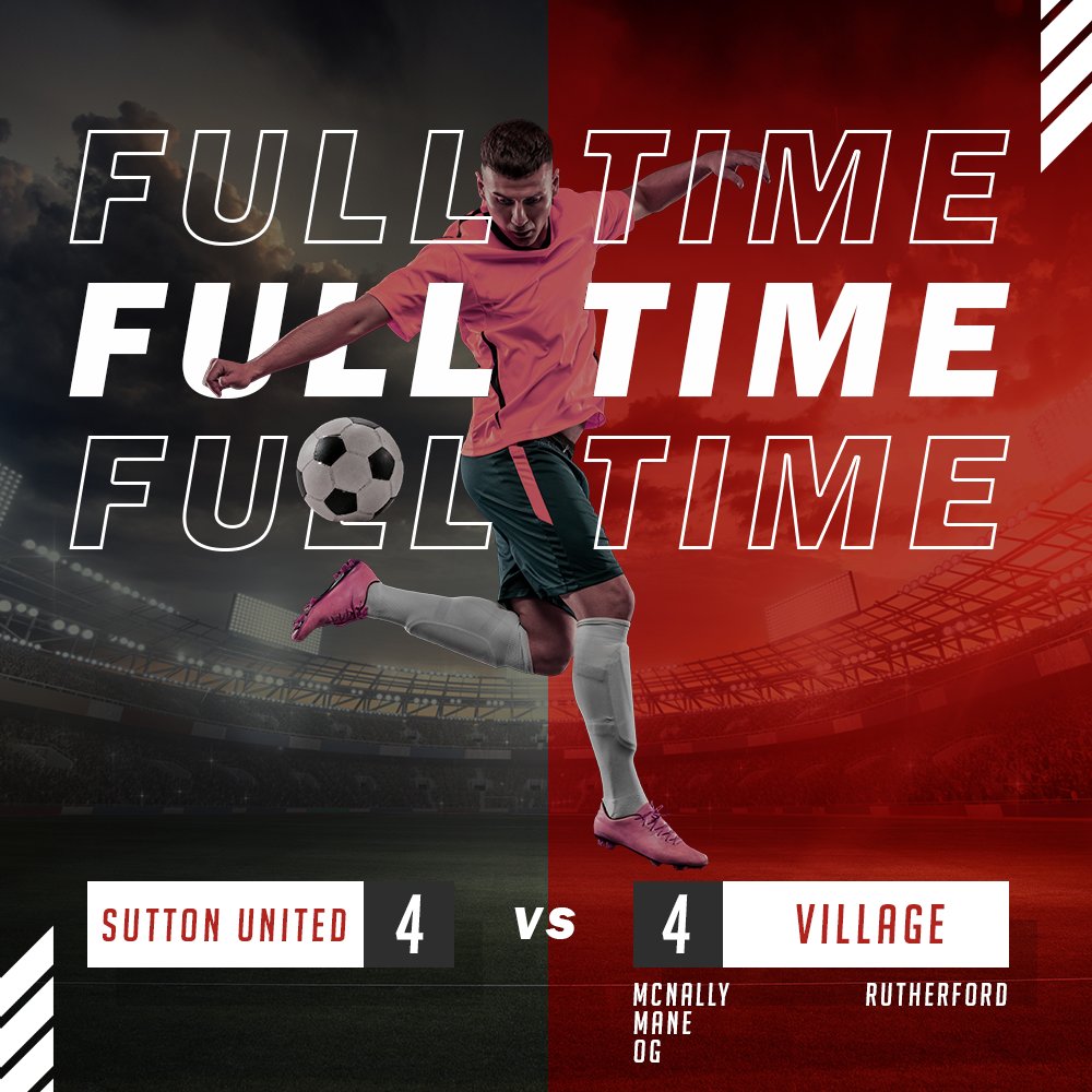 VillageFC_Bham's tweet photo. RESULTS! β½
Two intense pre-season games for our two mixed teams against @SuttonUtdFC!
We wish them the best of luck for the coming season and look forward to playing you again.
#football #Birmingham #saturdayleague #competitivefootball #footballbirmingham https://t.co/DPDQBynLqz
