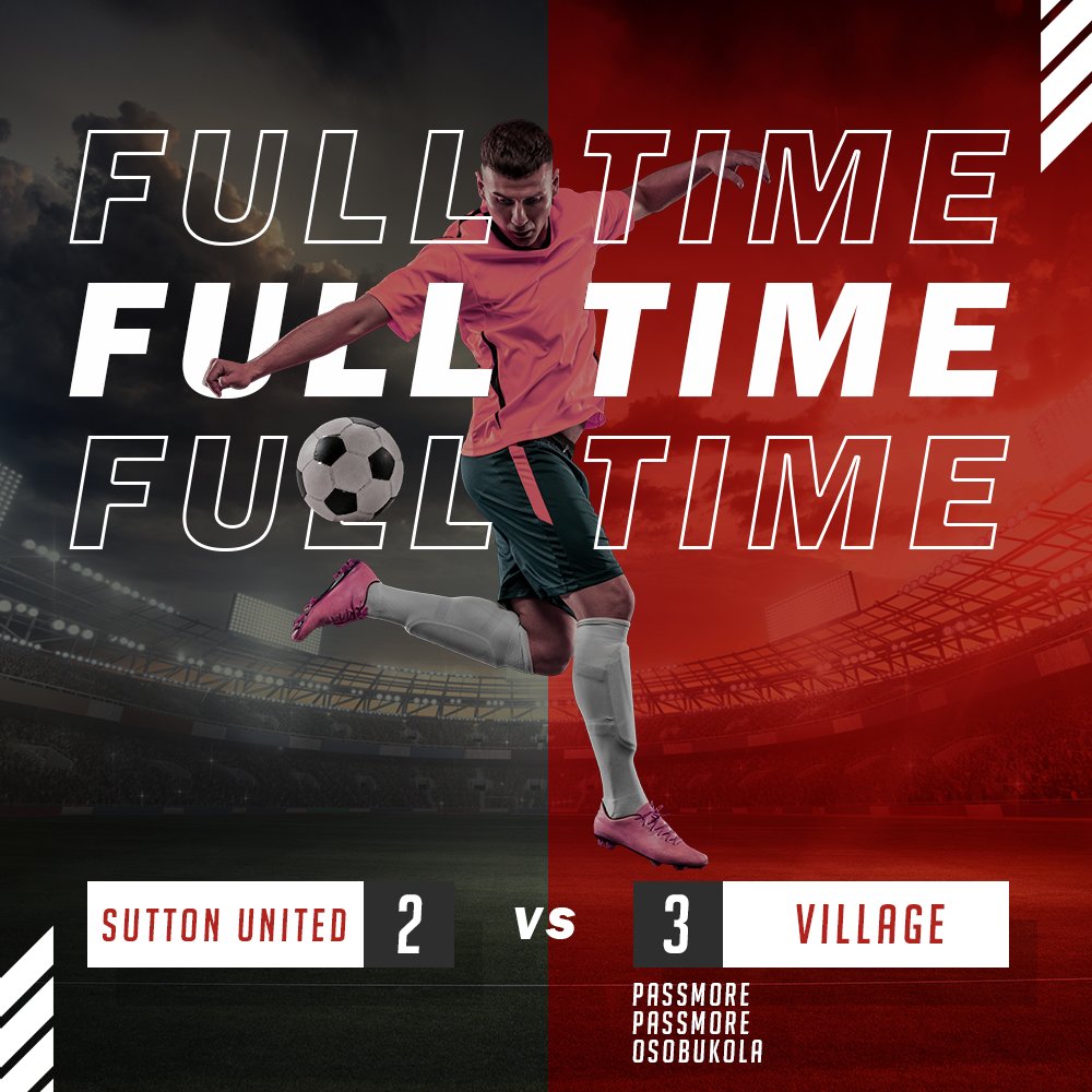 VillageFC_Bham's tweet photo. RESULTS! β½
Two intense pre-season games for our two mixed teams against @SuttonUtdFC!
We wish them the best of luck for the coming season and look forward to playing you again.
#football #Birmingham #saturdayleague #competitivefootball #footballbirmingham https://t.co/DPDQBynLqz