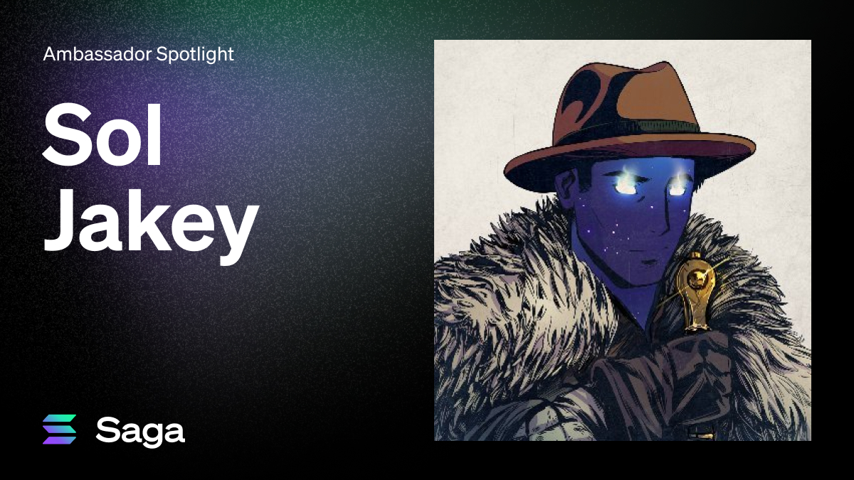 ✨ SolanaMobile Ambassador Spotlight✨

This week, we're shouting out one MAD LAD who we're glad to have as our ambassador.

This appreciation post goes out to Saga's King of Content: <a href="/SolJakey/">Jakey</a>👑