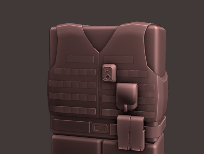 eggeroons's tweet photo. Police Vest #Blender #Blender3D https://t.co/G9Ut3DZNyh