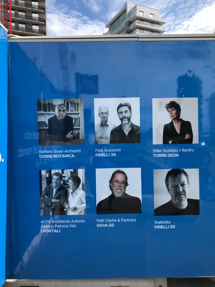 Questi sono alcuni architetti impegnati a cambiare il volto di Milano