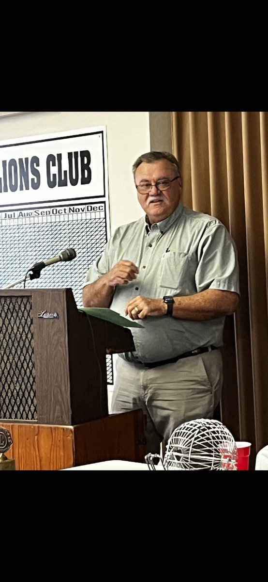 Thank you to the Senath Lions Club for allowing me to speak about the changes in Agriculture over the past 50 years. #NutrienAgSilutiins ⁦<a href="/NutrienMidSouth/">Nutrien Ag Solutions-MidSouth</a>⁩ ⁦<a href="/NutrienAgRetail/">Nutrien Ag Solutions</a>⁩